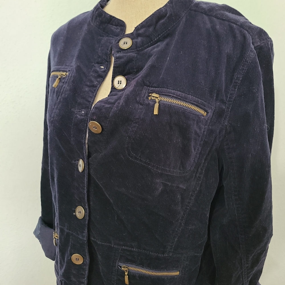 Vintage AMX Blue‎ Jacket Size Large - Picture 2 of 12